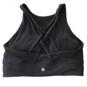 •LULULEMON• Energy High Neck Sports Bra Ribbed